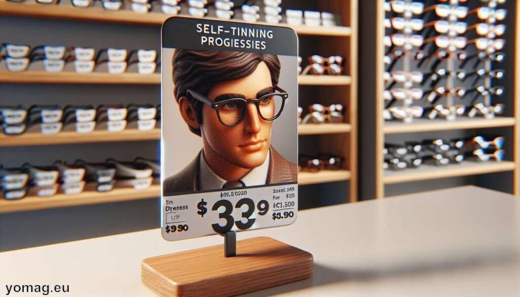 Was kostet eine selbsttönende Gleitsichtbrille bei Fielmann?