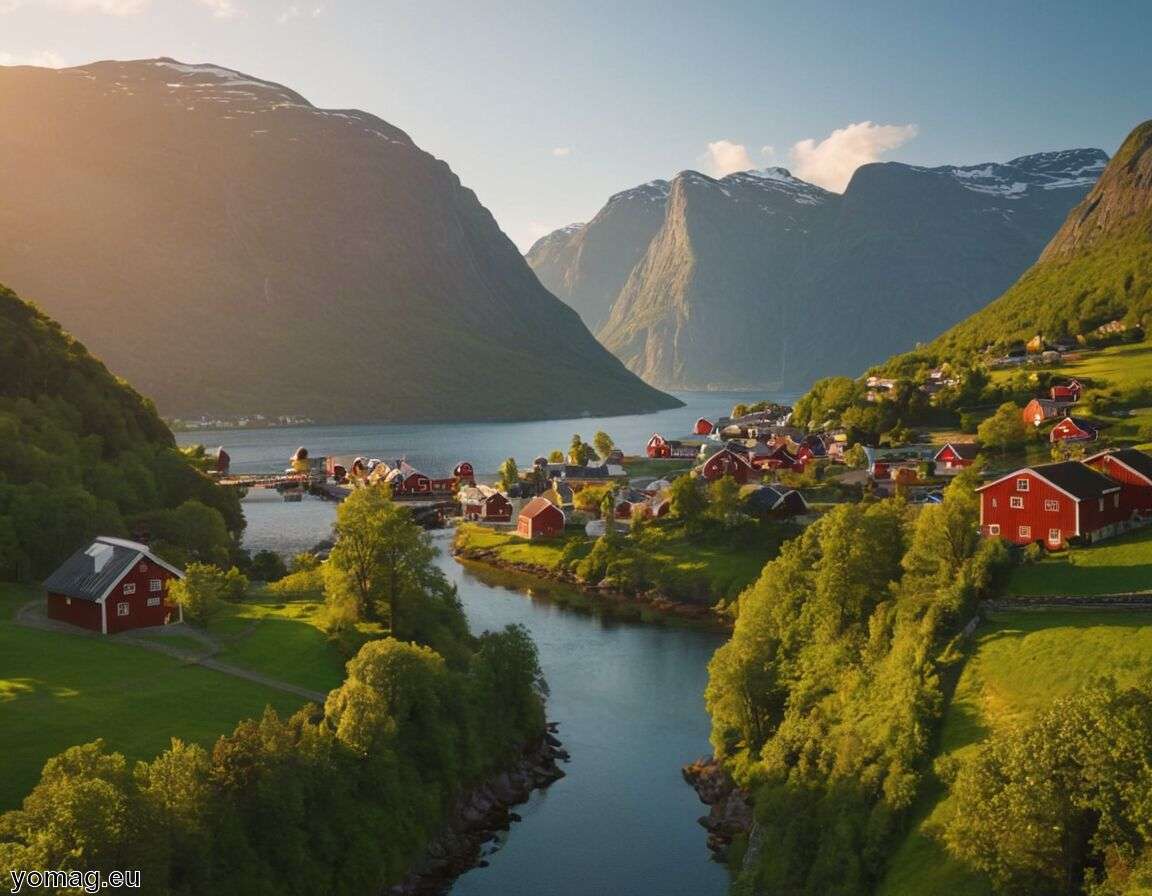 Traditionelle Dörfer und lebendige Kultur kennenlernen - Entdecke »Faszination Norwegen«: Naturwunder hautnah